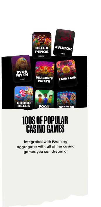 Hundreds of Popular Casino Games